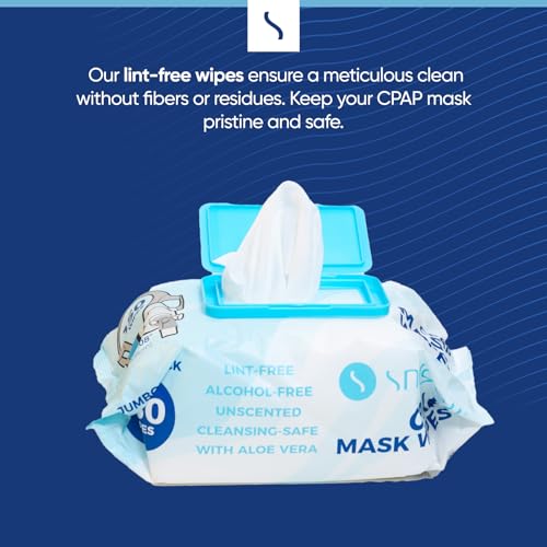 CPAP Mask Wipes - Jumbo Pack (150) + Travel Pack (40) - Unscented - Available in 190, 340 & 490 Wipe Options