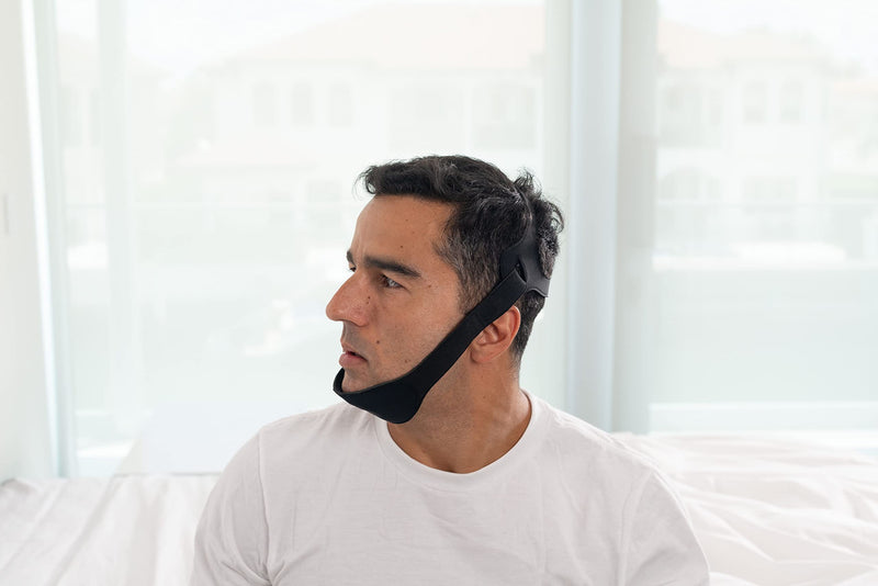 Chin Strap for CPAP Users (Halo Style) - Adjustable Strap