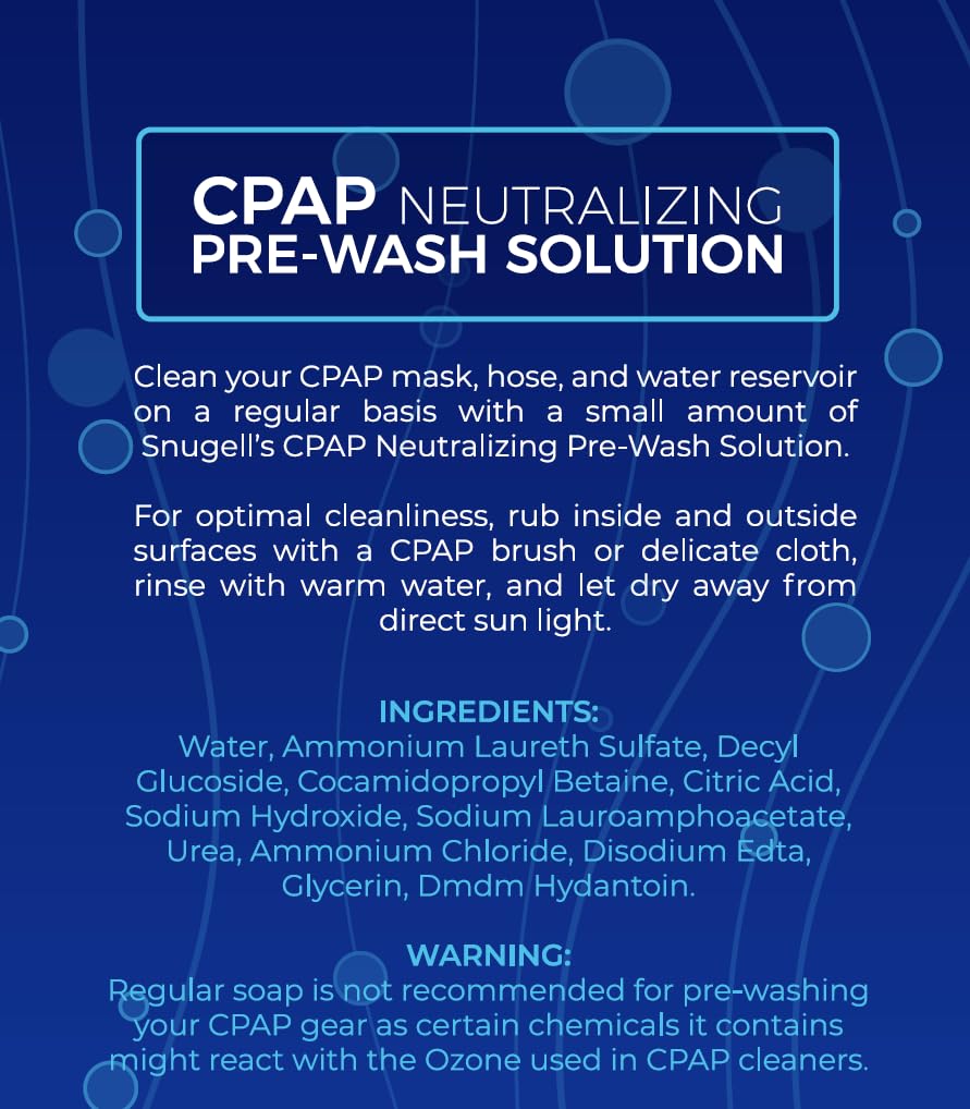 CPAP Neutralizing Pre-Wash Solution - Fresh Citrus Scent