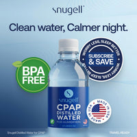 Distilled Water for CPAP Machines (8-Pack, 12 oz)