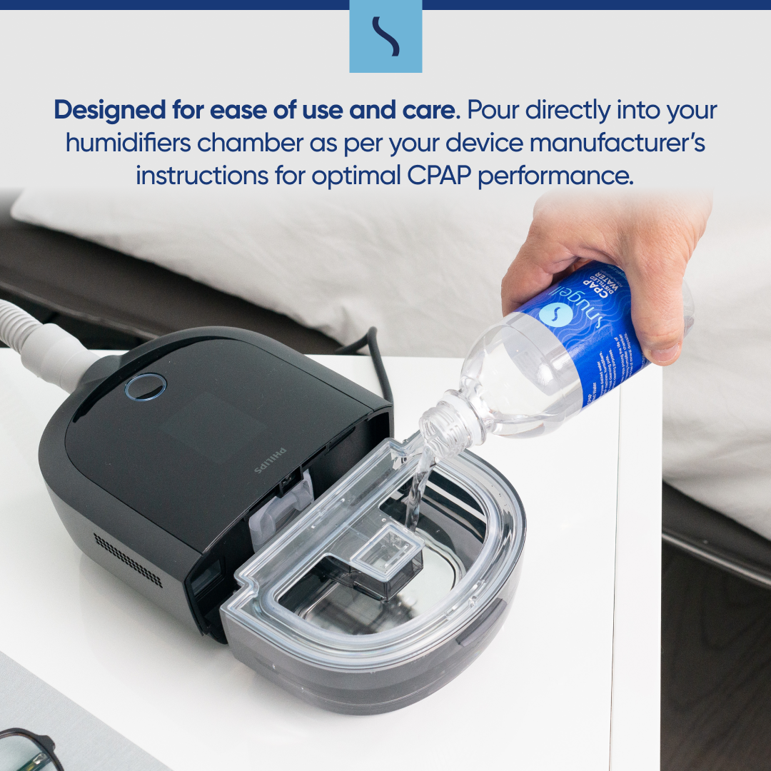 CPAP Distilled Water for Humidifier Chamber