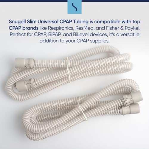 Snugell CPAP Hose is compatible with popular CPAP brands like ResMed, Respironics, Fisher & Paykel, and more