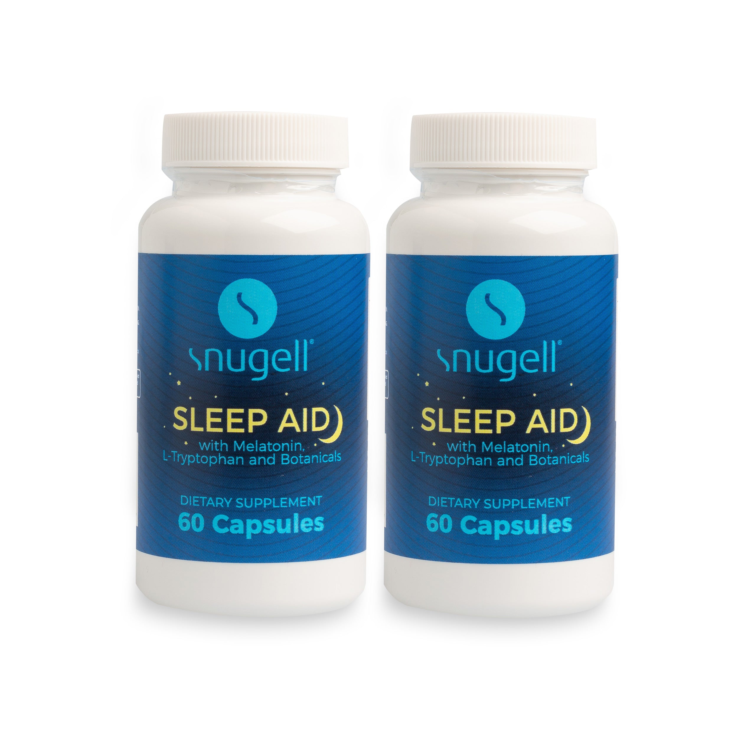 Sleep Aid Supplement (60 Capsules / 2-pack)