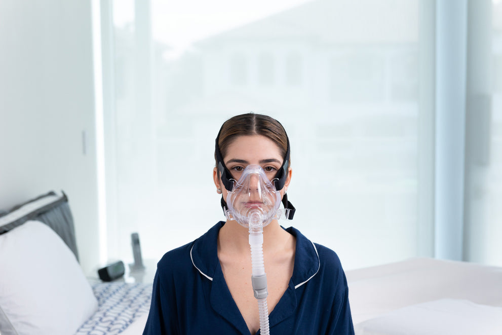 SnugellFLOW 310 Full Face CPAP Mask with Headgear and Removable Cushion