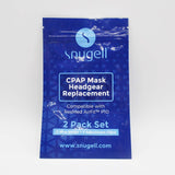 Front view of packaging for Snugell CPAP P10 Blue Headgear replacement 