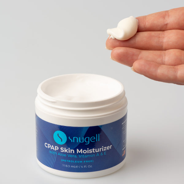 Skin moisturizing cream for CPAP users by Snugell