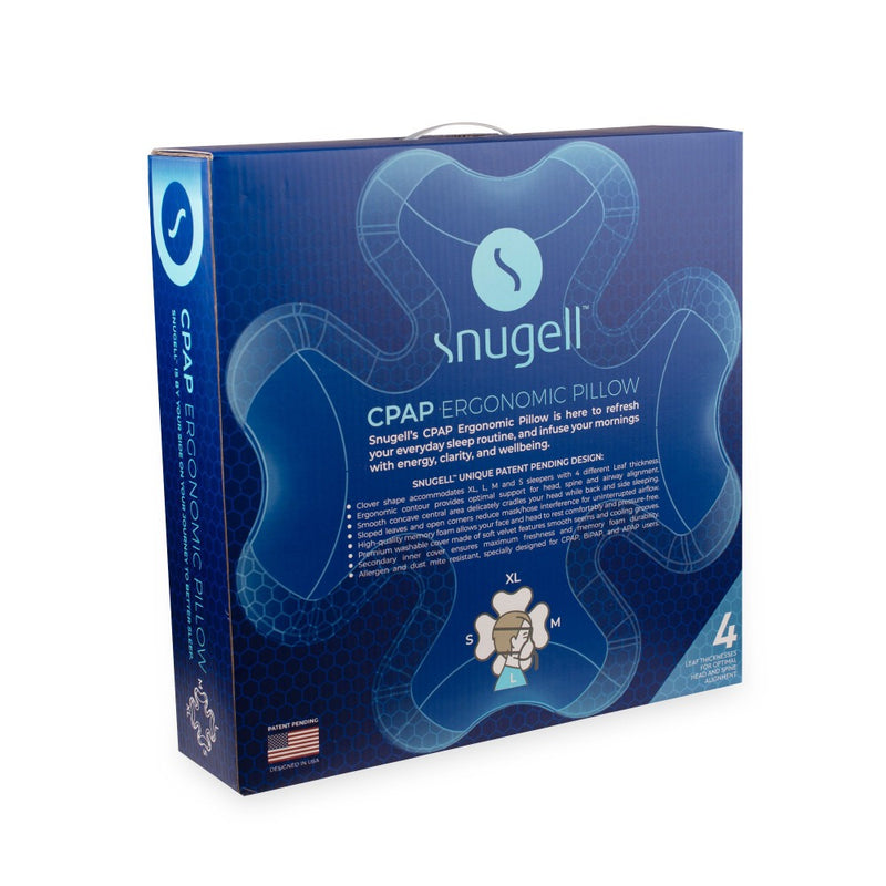CPAP Ergonomic Pillow by Snugell Packaging