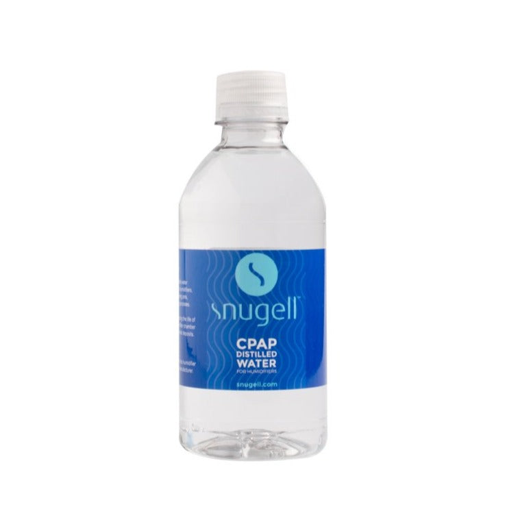 Snugell Distilled Water For CPAP Machines 20oz Bottles 6-Pack For