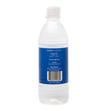 Side view of a 16.9oz distilled water bottle by Snugell