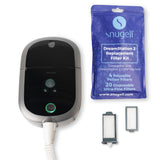 Dreamstation 2 4 reusable and 20 disposable flilter kit  by Snugell with original packaging and CPAP device