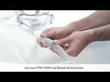 Illustrative video on how to use the Slim CPAP tubing by Snugell