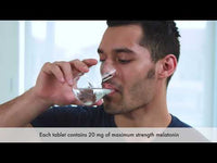 Instructive video on how to take the 20 mg melatonin supplements by Snugell