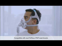 CPAP Mask Liners Full-Face (4-Pack, White)