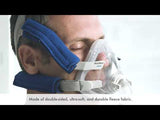 Illustrative video on how to use the CPAP Strap Covers by Snugell