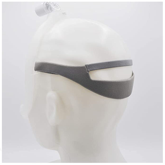 Profile view of the headgear strap replacements by Snugell which is compatible with Philips Respironics Dreamwear