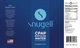 20oz CPAP distilled water bottle by Snugell label