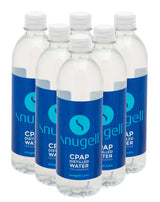 Front view of the 20oz Distilled water pack from Snugell